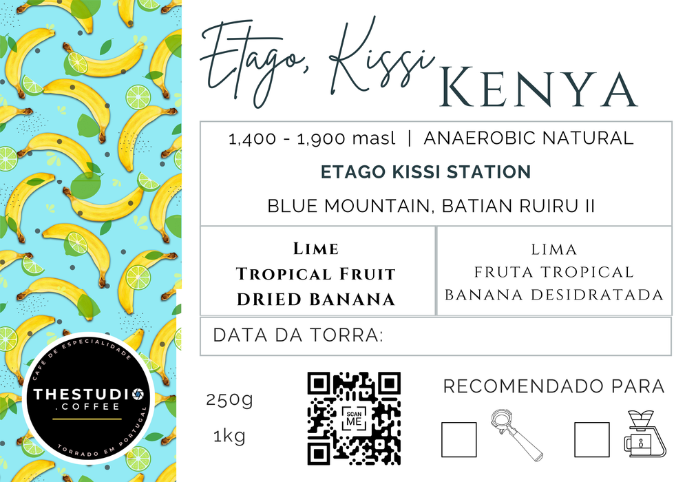 Kenya - Etago Kissi - Anaerobic Natural