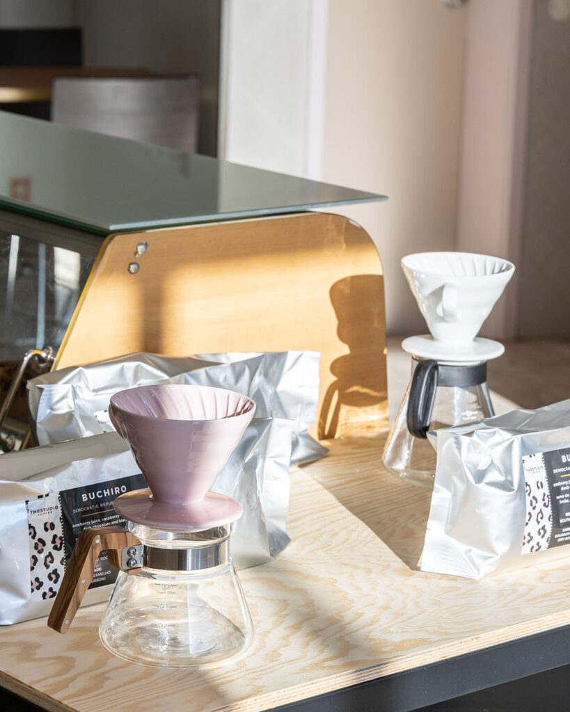 Specialty coffee in Portugal with V60